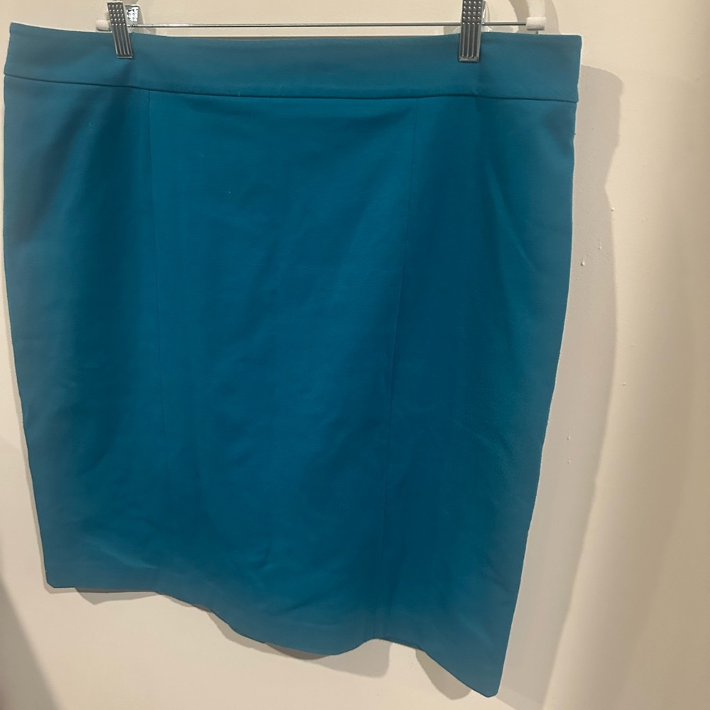 Sejour Vibrant Blue Pencil Skirt